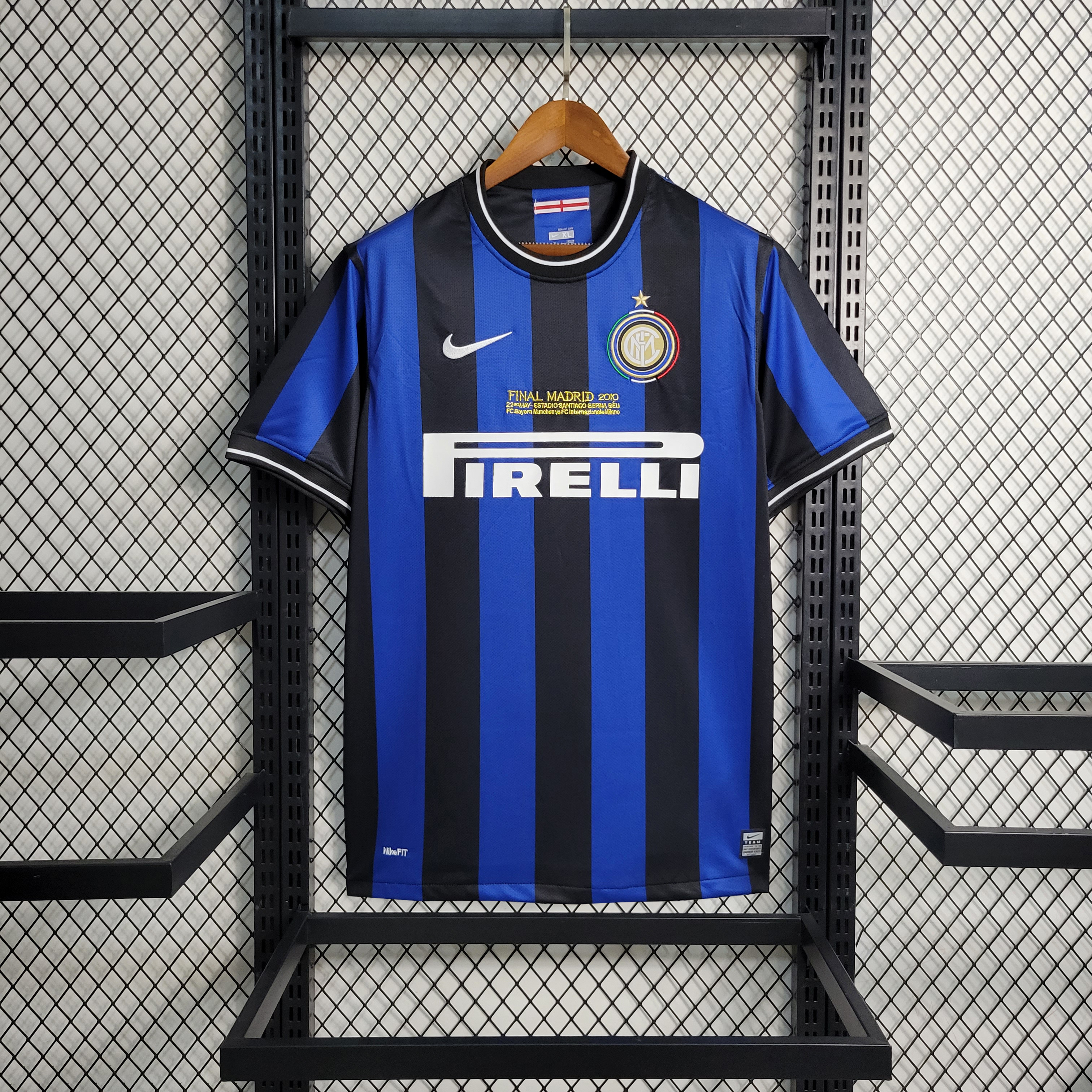 Retro Inter Milan 09-10 Home Stadium Jersey - Champions League Final